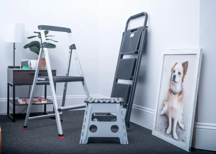 Step Ladder and a Step Stool