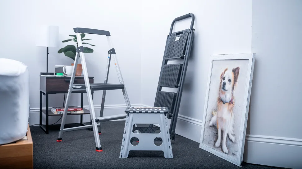 Step Ladder and a Step Stool
